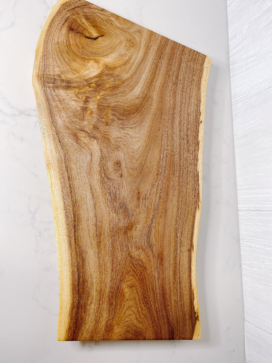 Natural Edge AZ Mesquite Cutting/Serving Board – Unique Wood