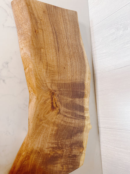 Live Edge Mesquite Charcuterie Board