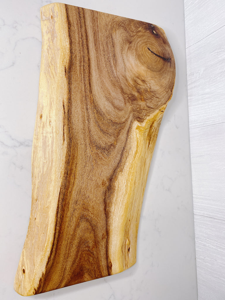 Natural Edge AZ Mesquite Cutting/Serving Board – Unique Wood