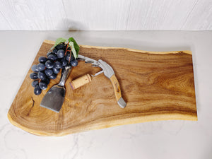 Live Edge Mesquite Charcuterie Board