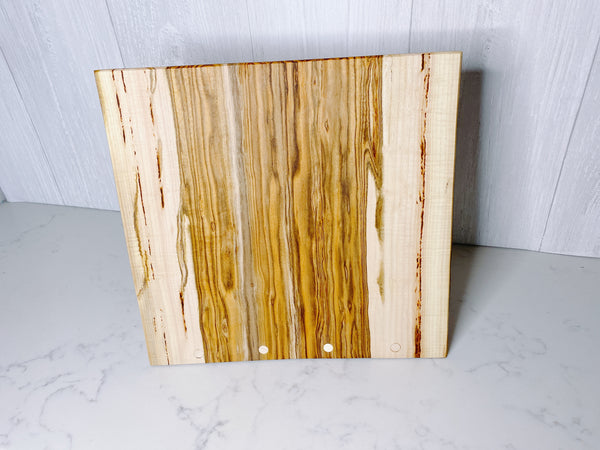 Live Edge Pistachio Wood Magnetic Knife Block