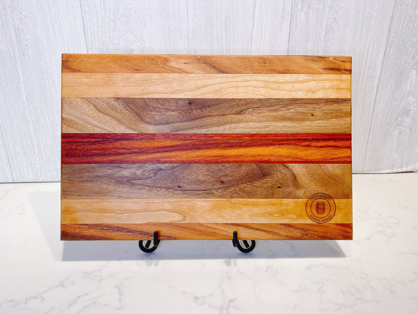 Walnut, Paduk and Cherry Cutting Boards