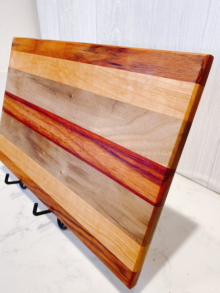 Walnut, Paduk and Cherry Cutting Boards