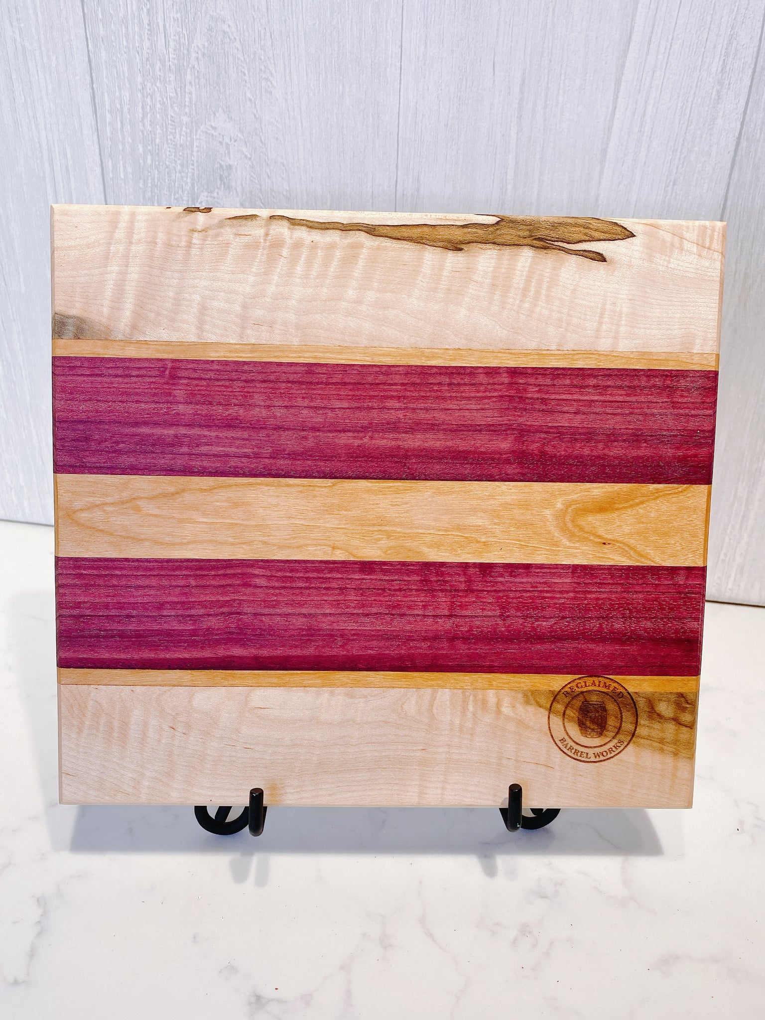 Small Maple/Cherry/Purple Heart Cutting Boards