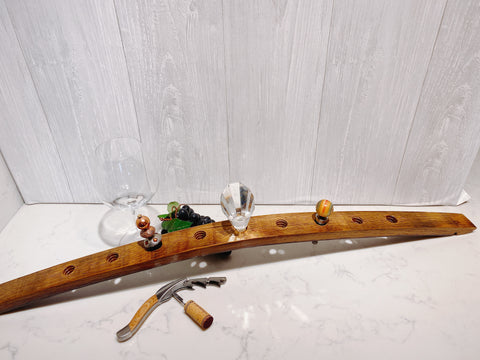 Wine stopper barrel stave holder 36"