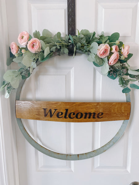 Barrel Ring Wreath - Custom