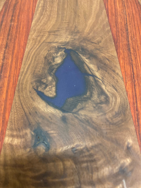 Large Custom Cutting Board with Resin.