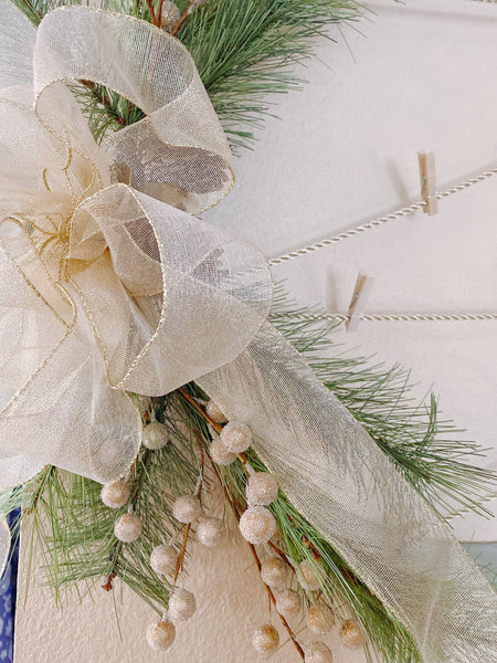 Wine Barrel Ring Wreath